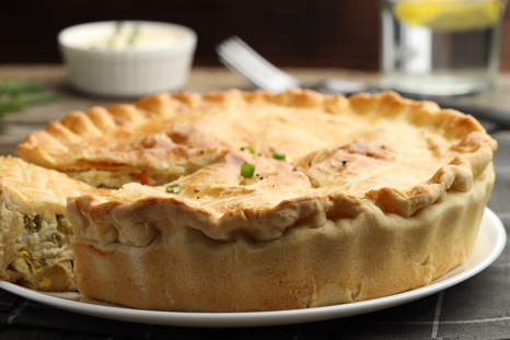 Llevá a tu mesa esta tarta de pollo con una receta súper fácil Llevá a tu mesa esta tarta de pollo con una receta súper fácil
