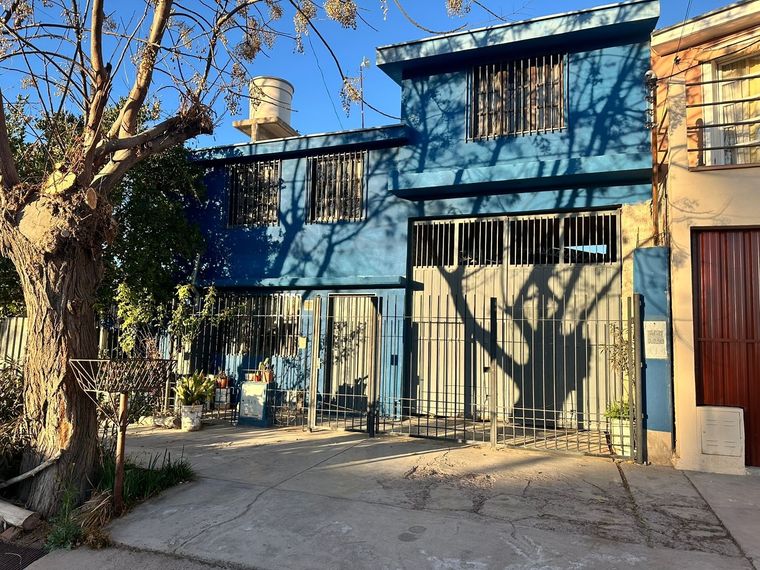 La casa de la que rescataron a la víctima, en Junín Foto: gentileza