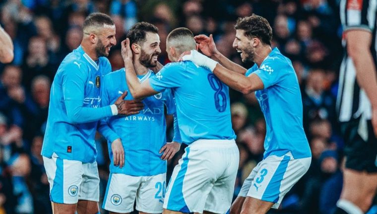 El City ganó y avanzó a las semifinales del histórico certamen Foto: @ManCityES