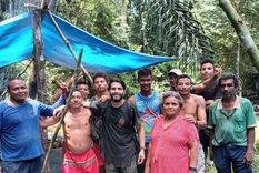 increible video del rescate a un naufrago que paso 36 dias en la selva