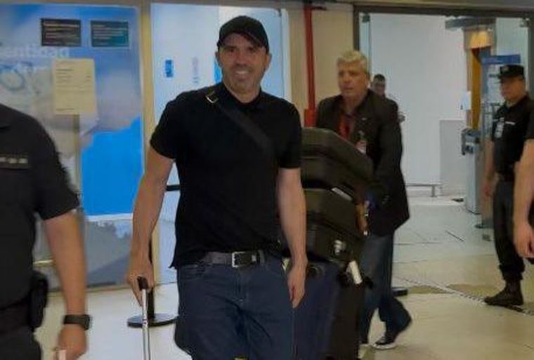 Coudet ya está en Argentina para transformarse en el flamante entrenador de River.