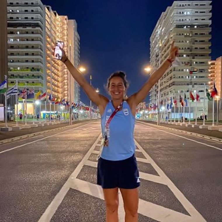 Sofía Maccari sufrió el robo de su medalla olímpica.