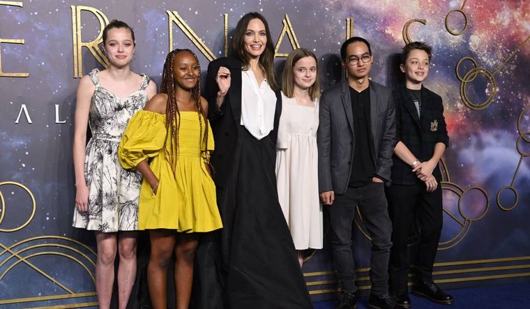 ¿A qué se dedican cada uno de los hijos de Angelina Jolie y Brad Pitt?