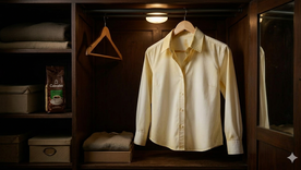 Adiós a las camisas amarillentas. Fuente: IA Gemini. Adiós a las camisas amarillentas. Fuente: IA Gemini.