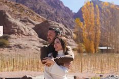 Luis Petri y Cristina Pérez se comprometieron en un sitio especial de Mendoza