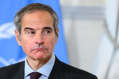Rafael Grossi está en la mira de Irán. Rafael Grossi está en la mira de Irán.