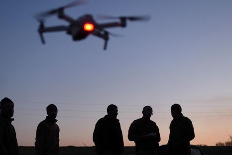 Los drones de Rusia y Ucrania son protagonistas de esta larga guerra europea. Foto: Efe. Los drones de Rusia y Ucrania son protagonistas de esta larga guerra europea. Foto: Efe.