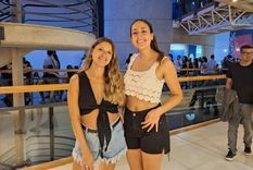 Bianca y Giuliana disfrutaron de las actividades en el Julio Le Parc. Foto: MDZ