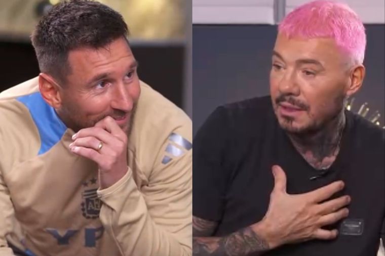 El mano a mano entre Marcelo Tinelli y Lionel Messi dio qué hablar Foto: Captura de video América TV