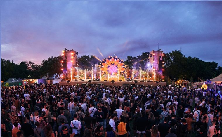 Corona Sunset, fiesta total. Foto: Gentileza czcomunicacion.