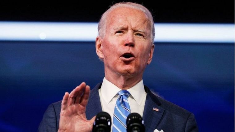 Biden reveló cuáles serán sus primeras acciones para ayudar a la economía y combatir la pandemia.