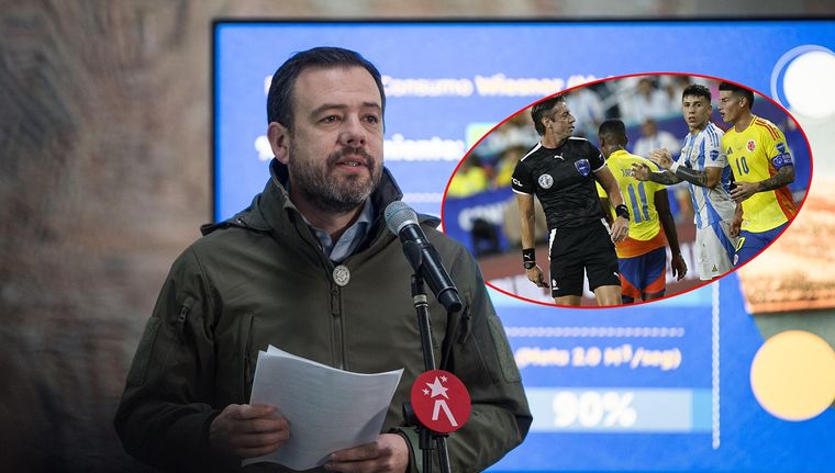 Carlos Galán, alcalde de Bogotá, se refirió a la final de la Copa América en sus redes sociales. Foto: @carlosfgalan y EFE