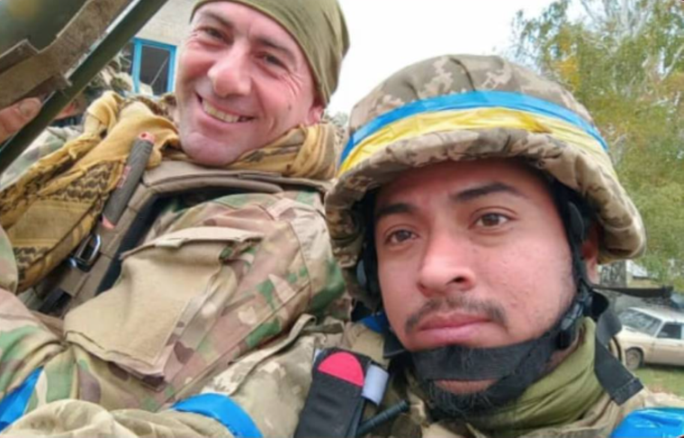 Emmanuel Vilte se encontraba desempeñándose como soldado en las fuerzas ucranianas