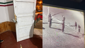 Se registraron daños en una puerta, una cerradura y en el porton de ingreso al predio. Se registraron daños en una puerta, una cerradura y en el porton de ingreso al predio.