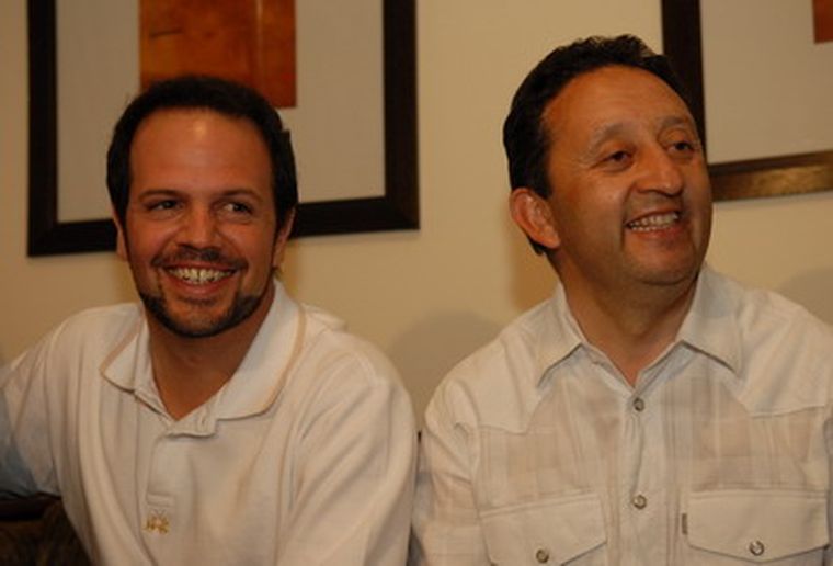 Racconto y Jaque, alineados para que salga la reforma judicial. Foto: Nacho Gaffuri/ MDZ