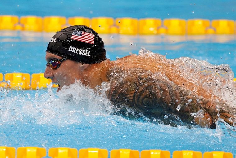 Dressel sumó su tercera medalla de oro en Tokio 2020. Foto: EFE