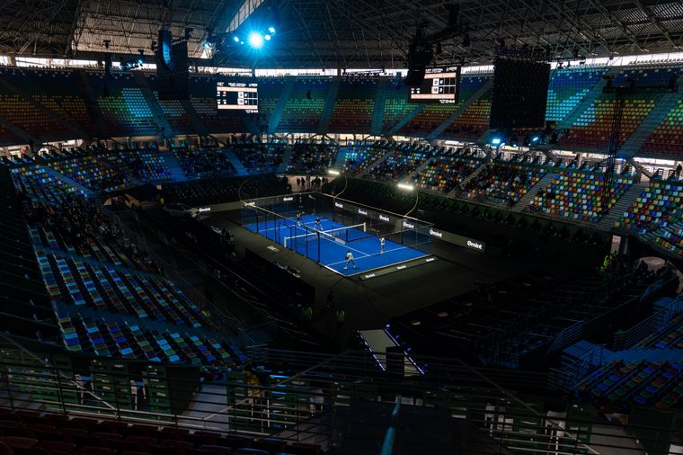 El Parque Roca, escenario del primer Premier Padel en Buenos Aires. Foto: Twitter Premier Padel