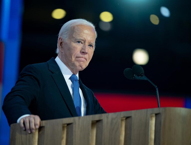 Biden abandona la presidencia con el acuerdo en sus manos Foto: EFE