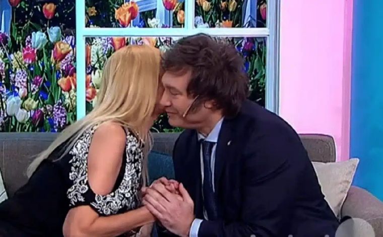 Yuyito González compartió un efusivo posteo dedicado a Javier Milei Foto: Captura de video Ciudad Magagzine