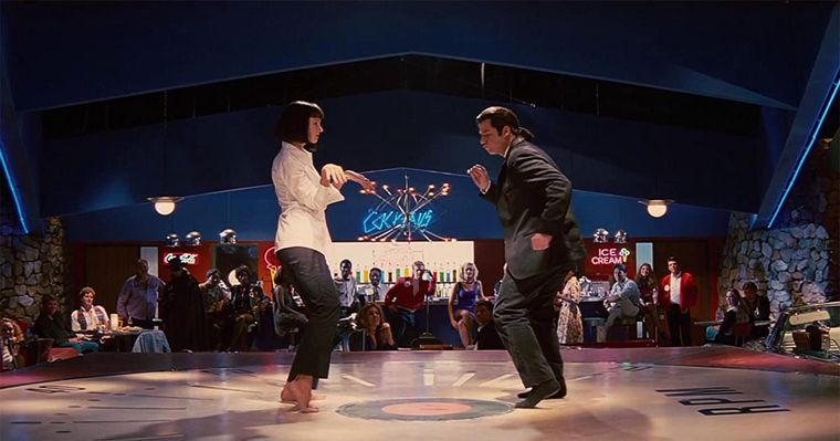 La escena de baile entre John Travolta y Uma Thurman es de las más icónicas de la historia del cine