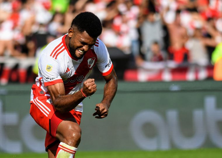 El goleador abrió el marcador en el Superclásico. Foto: Fotobaires