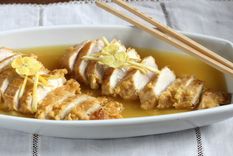 pollo al limon estilo chino, en el dia internacional del limon ¡facil y delicioso!