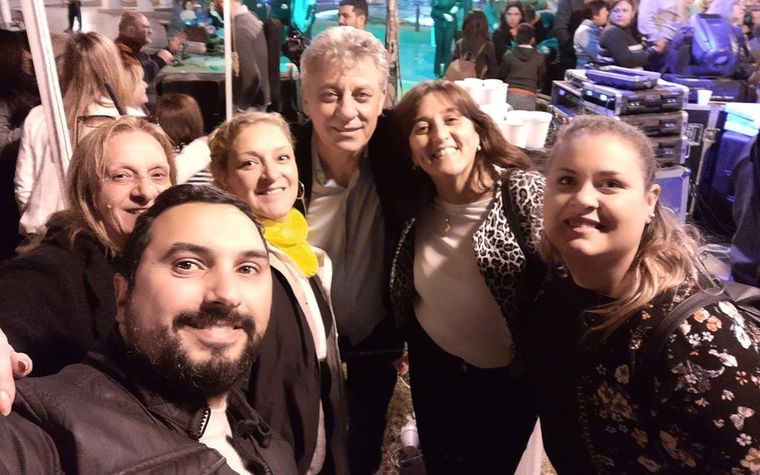 Jorge Giménez junto a Laura Soto. Foto: Facebook