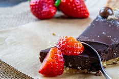 La combinación de caramelo salado y chocolate.