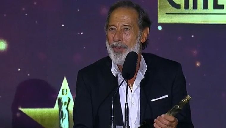 Francella, el gran ganador de la noche. Foto: Captura de pantalla/ América TV