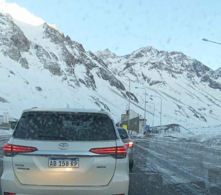 El Paso a Chile se encuentra cerrado Foto: Osvaldo Valle