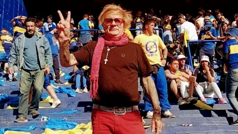José Medina, el hincha agredido. Foto: Redes Sociales