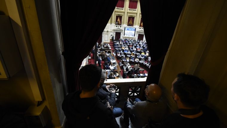 El miércoles habrá sesión en la Cámara de Diputados. Foto: Juan Mateo Aberastain Zubimendi