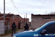 El lugar de los allanamientos. Foto: Policía de Rosario