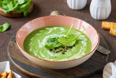 Crema de espinaca Una receta simple y deliciosa en pocos minutos Foto: Shutterstock