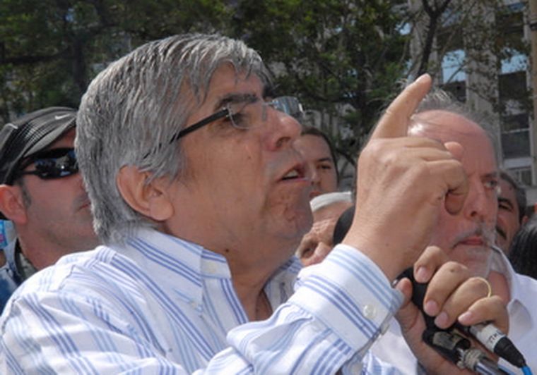 “Vamos a seguir pidiendo que se recupere el patrimonio argentino”, advirtió el secretario general de la CGT. Foto: Telam