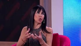 El análisis de la exvedette sobre su ubicación en el póster. El análisis de la exvedette sobre su ubicación en el póster.
