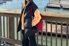 Mira el chaleco que usa Nuria Roca y que tú puedes llevar en todos tus looks de invierno si eres mayor de 50 años Foto: Instagram