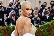 Kim Kardashian impactó en la Met Gala gracias a un mítico vestido de Marilyn Monroe Foto: Quien