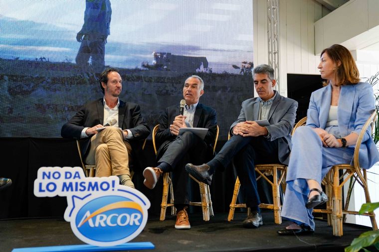 Directivos de Arcor en la presentación de No da lo mismo. Foto: Arcor