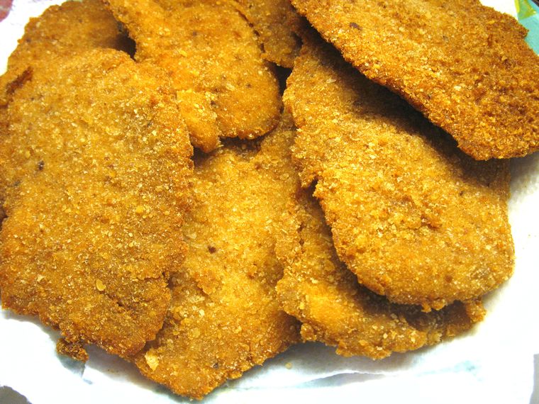 Receta de milanesa de soja casera paso a paso.