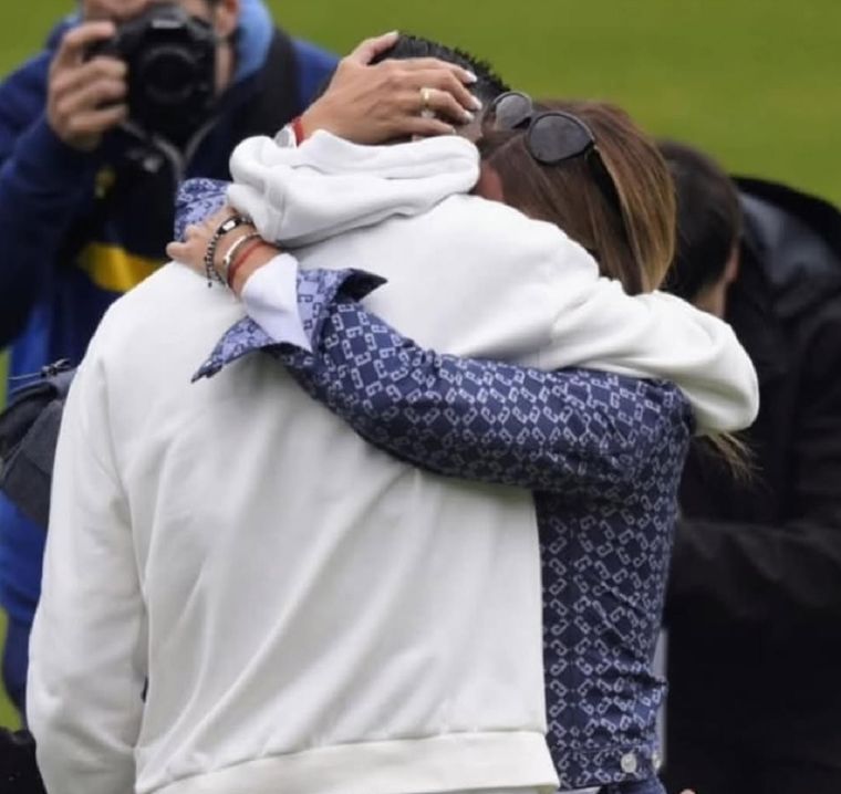 Jorgelina Cardoso respaldó a Di María tras la derrota de Central en el Monumental.