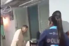 video: escandalo en la policia bonaerense por una fiesta en un destacamento