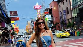 Así fue el look de Flor de la V.