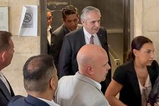 Alberto Fernández causa fabiola yañez El expresidente Alberto Fernández se presentó a declarar en los tribunales de Comodoro Py en el marco de la causa por violencia de género contra Fabiola Yañez. Foto: EFE