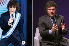 Fátima Florez reapareció e imitó a Javier Milei.