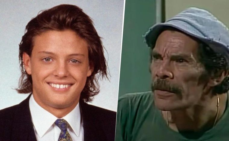 Luis Miguel actuó junto al famoso comediante Ramón Valdés.
