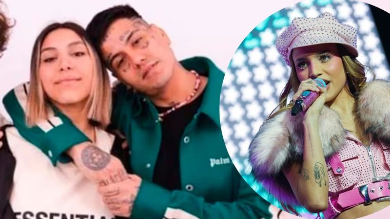 Candela Lombardo, la hermana de Duki, se convirtió en el escudo de Emilia Mernes ante los ataques en redes. / Archivo MDZ