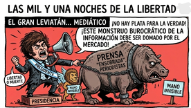 El presidente Milei en su peor momento con la información pública, los periodistas, el periodismo y la libertad de prensa.