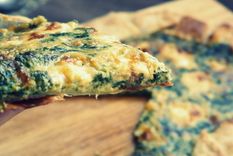 pizza espinaca Pizza de espinaca y queso azul Foto: .Paulina Cocina (paulinacocina.net)