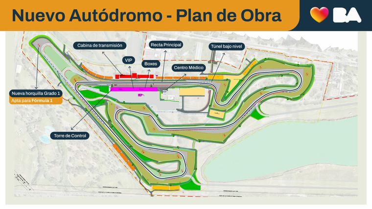 Las obras incluyen nuevos boxes, paddock, túneles de acceso y sistemas de seguridad homologables por la FIA y la FIM. Las obras incluyen nuevos boxes, paddock, túneles de acceso y sistemas de seguridad homologables por la FIA y la FIM.